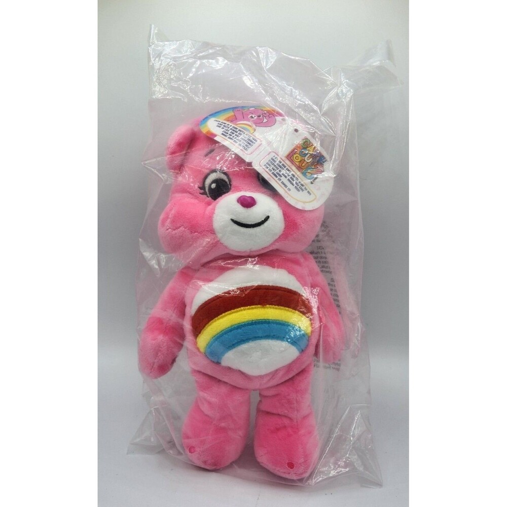 Care Bears Unlock the Magic 9" Bean Plush Cheer Bear Collectible New in Bag